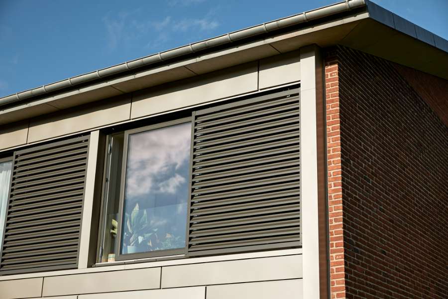 The smart decision – façade protected with aluminium cassettes from DS Stålprofil, Vilhelm Kiers Kollegium, Snogebæksvej 11-21, 8210 Århus